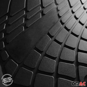 Hyundai Sonata Floor Mats - Omac - Rubber TPE - Black - 2020-2025